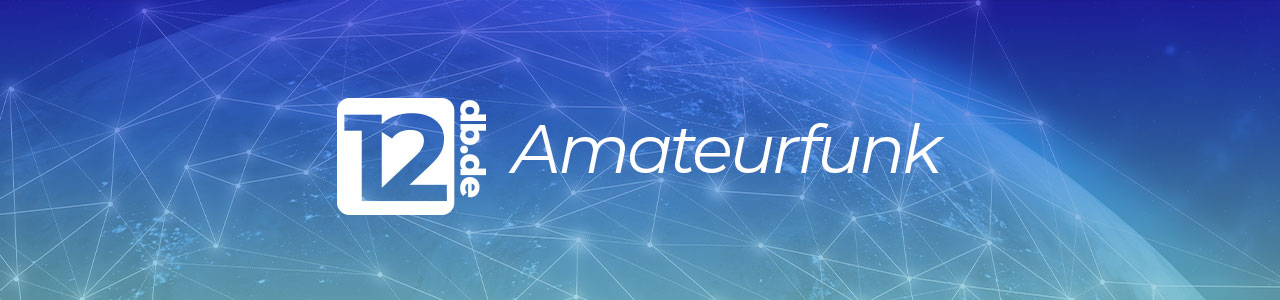 Amateurfunk - Funkamateur an Kurzwellenstation