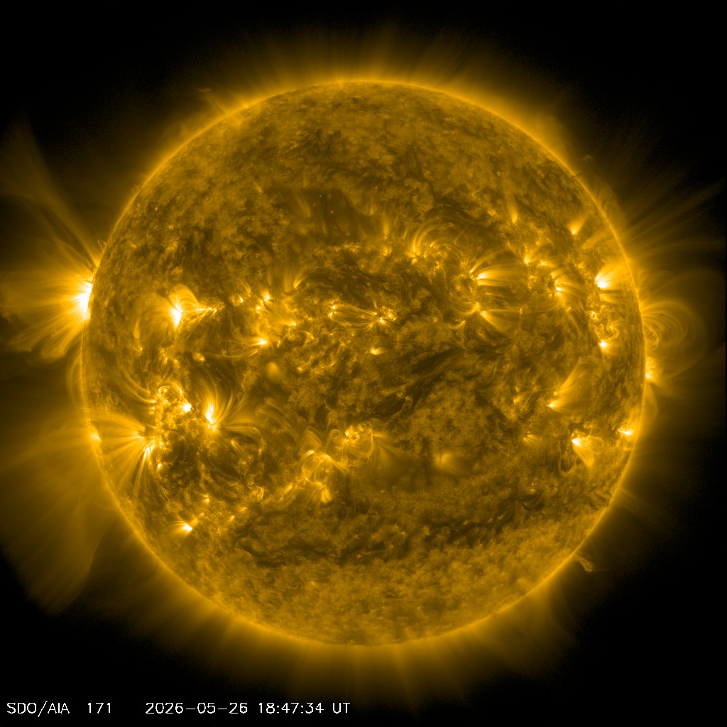 Die Sonne im EUV 171 Å - NASA SDO AIA