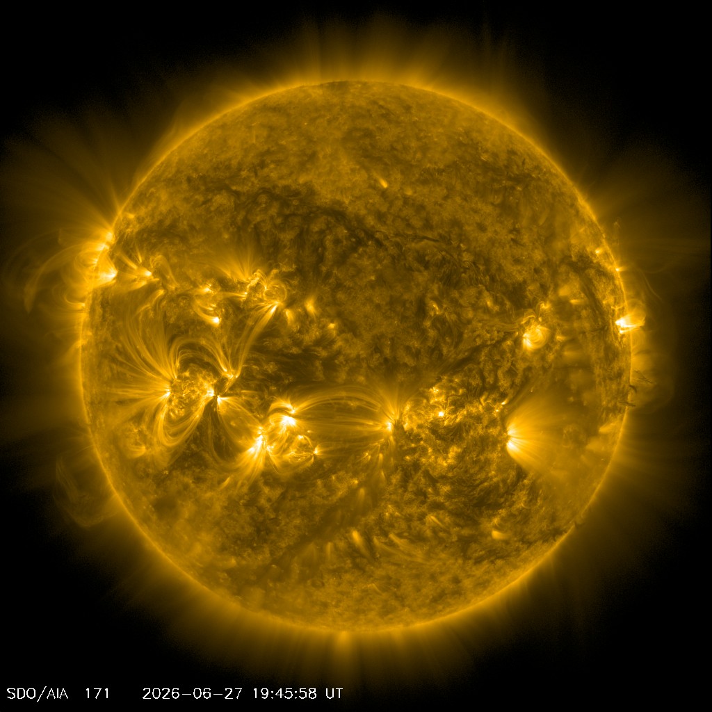 Die Sonne im EUV 171 Å - NASA SDO AIA