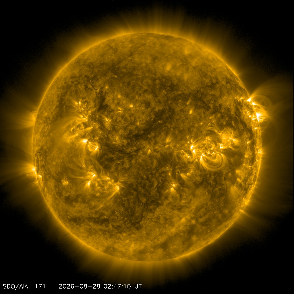 Die Sonne im EUV 171 Å - NASA SDO AIA