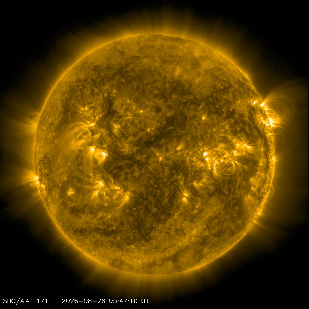 Die Sonne im EUV 171 Å - NASA SDO AIA