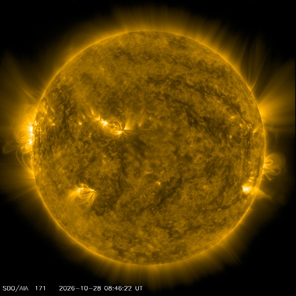 Die Sonne im EUV 171 Å - NASA SDO AIA